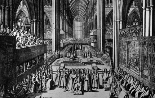 Coronation of King James II of England