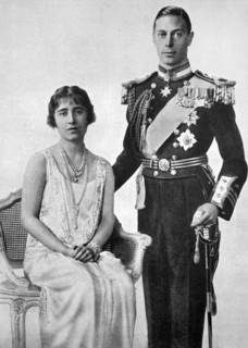 Prince Albert and Lady Elizabeth Bowes-Lyon