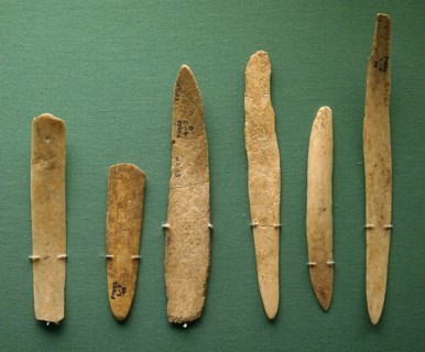 Handles for bronze and iron tools