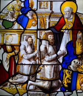 Stained glass windows from Mariawald