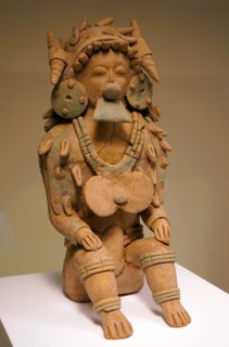 Male figurine in ceramic