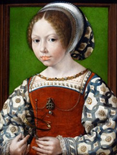 A Young Princess' by Jan Gossaert