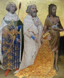 The Wilton Diptych by an Unknown Artist.
