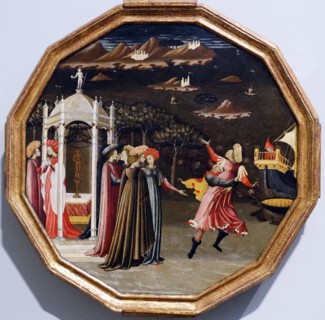 The Abduction of Helen' by Master of the Bargello Tondo