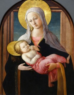 The Virgin and Child' by Filippo Lippi