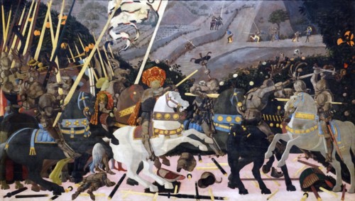 The Battle of San Romano' by Paolo Uccello