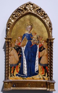 The Virgin and Child with Six Angels and Two Cherubim' by Antonio di Bartolomeo Francesco
