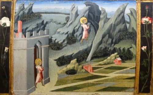 scenes from the life of Saint John the Baptist by Giovanni di Paolo