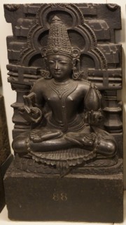 Sculpture of the Indian planet of the Moon