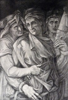 The Fates' by Michelangelo