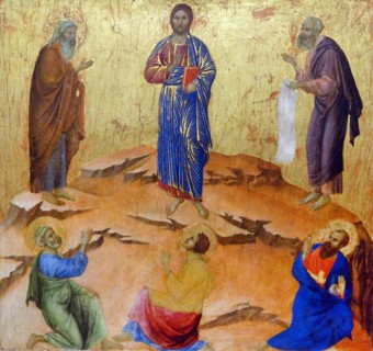 The Transfiguration' by Duccio di Buoninsegna
