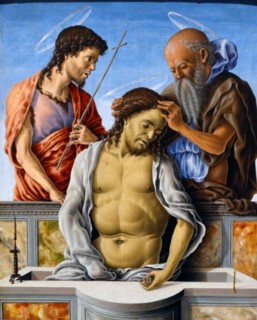 The Dead Christ supported by Angels' by Marco Zoppo