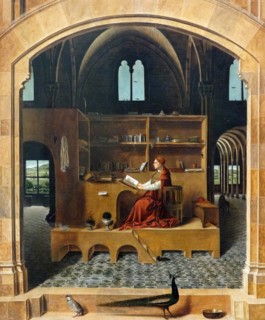 Saint Jerome in his Study' by Antonello da Messina