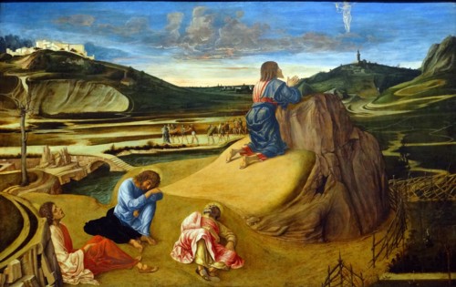 The Agony in the Garden' by Giovanni Bellini