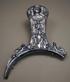 Objects from the Roman silver hoard known as the Capheaton treasure