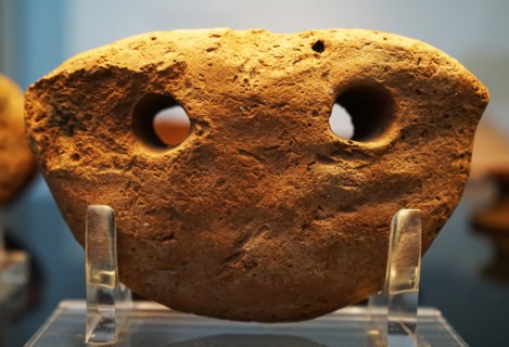 Pottery net-sinker from Buhen