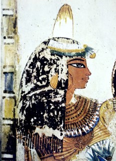 Egyptian tomb wall painting