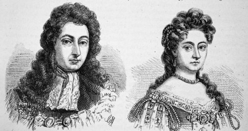 Portrait of William and Mary of the Kingdoms of England