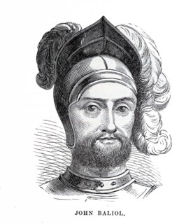 Engraving of John Balliol