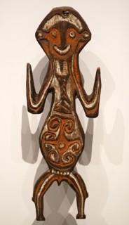 A Papuan Gulf Bioma figure representing a ancestor