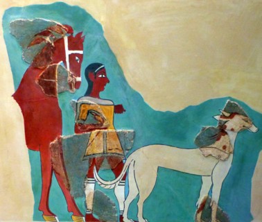 Scene from the Tiryns Palace