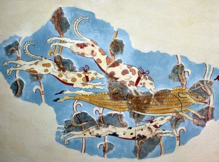 Wall painting fragments