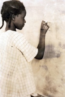A Pupil in Pleasant Green School