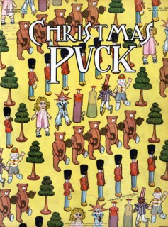 Christmas Puck by Frank A. Nankivell, 1869-1959, artist 1906.