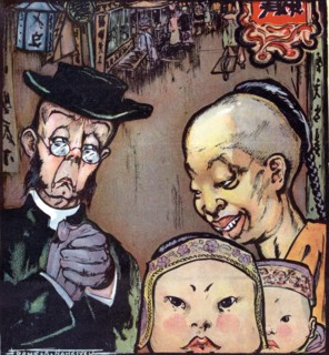 The ultimate cause by Frank A. Nankivell, 1869-1959, artist 1900.