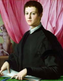 Portrait of a Young Man, ca.1550-5 by Agnolo di Cosimo Bronzino (1503 – 1572)