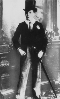 Winston Churchill as Harrow School student circa 1887