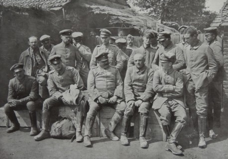 German prisoners of war after the First Battle of Ypres