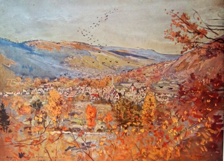 Metzeral at la vallee de la fecht.