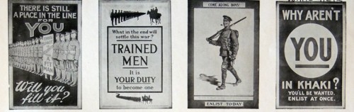 World War I Propaganda Poster.