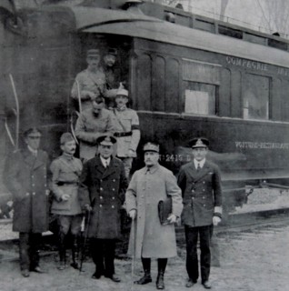 Ex-emperor Charles IIV of Austria Hungary in exile in Switzerland.