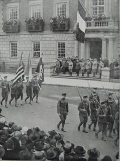 Crowds gather in Boston USA