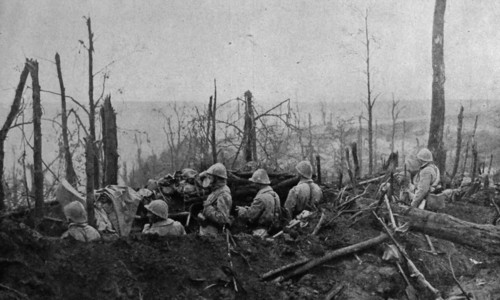 The battle of malmaison.