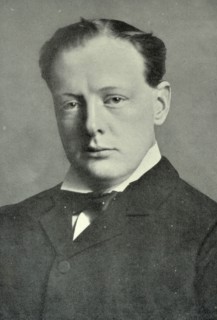 Winston Churchill British Prime Minister.