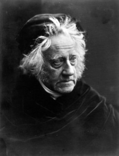 Sir John Herschel with Cap by Julia Margaret Cameron