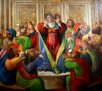 Sandro Botticelli (1445–1510) The Descent of the Holy Ghost