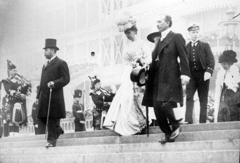 King George V, Queen Mary and the Prince of Wales