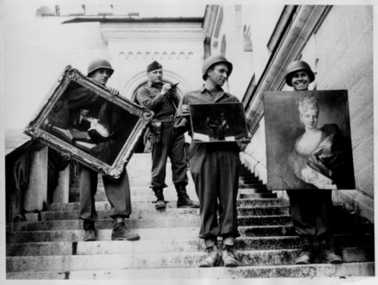 American soldiers in Germany recover