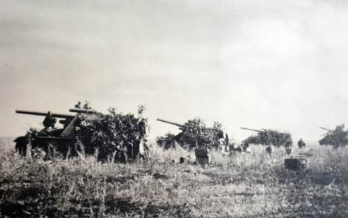 German army postcard showing German army panzer tanks in Russia, 1942