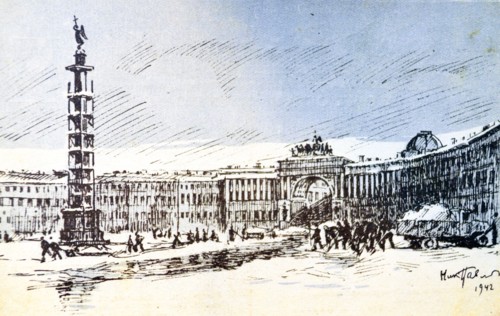 Preparations for the siege of Leningrad