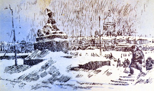 Preparations for the siege of Leningrad