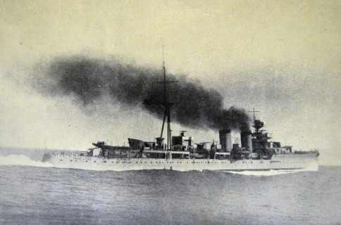 Spanish civil war: The cruise ' Principe Alfonso ' that took King Alphonso XIII to his exile