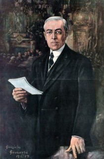 Discours de Wilson à la Conférence de paix de Paris, janvier 1919
