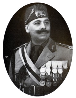 Cesare Maria De Vecchi, 1st Conte di Val Cismon