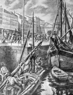 Spanish Civil War: Boat sirens sound again as civilians run for cover