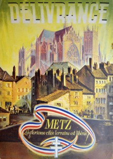 Cover of a patriotic magazine marking the Liberation, 1945